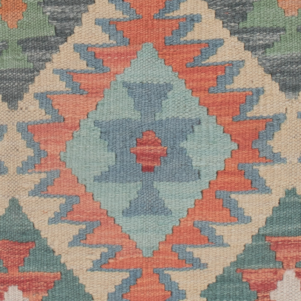 Dywan Kelim - Splash - 124 x 86 cm - wielokolorowy