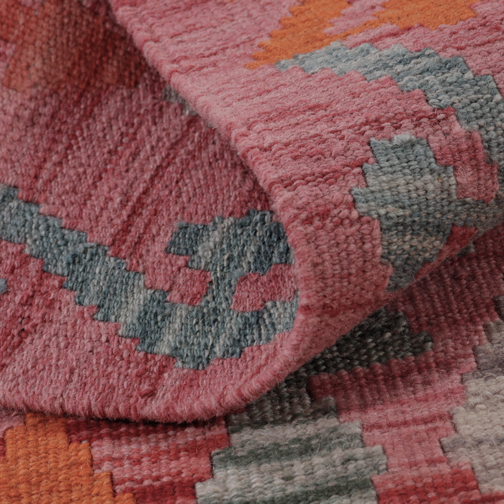 Dywan Kelim - Splash - 127 x 86 cm - wielokolorowy