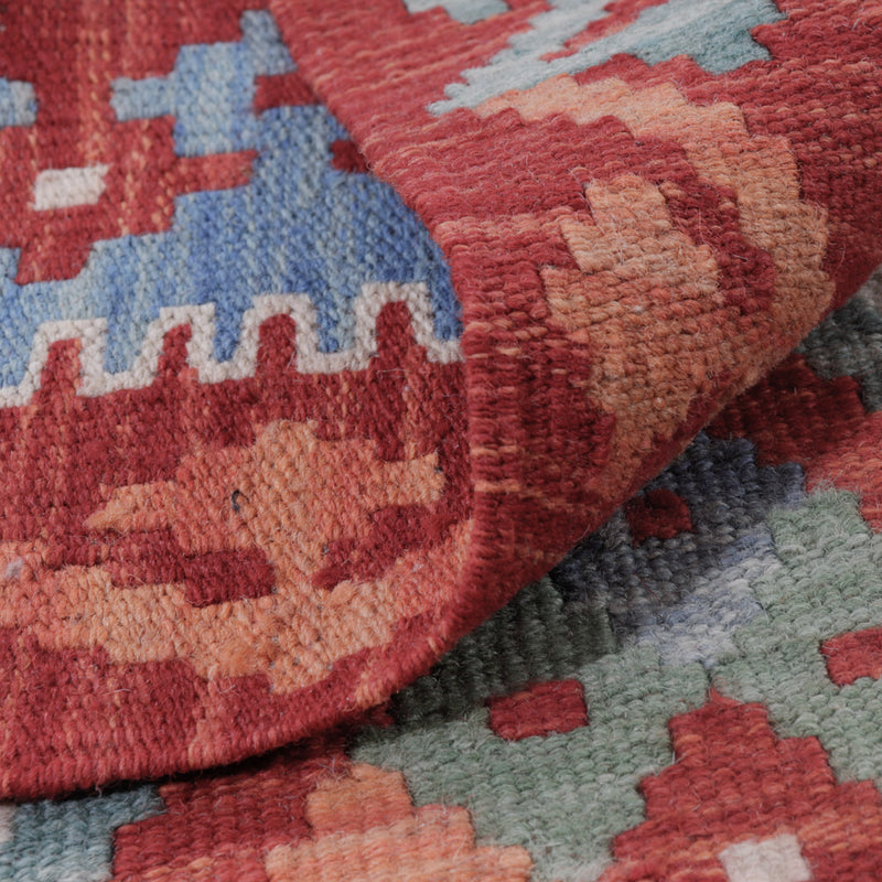 Kelim Teppich - Splash - 136 x 81 cm - mehrfarbig