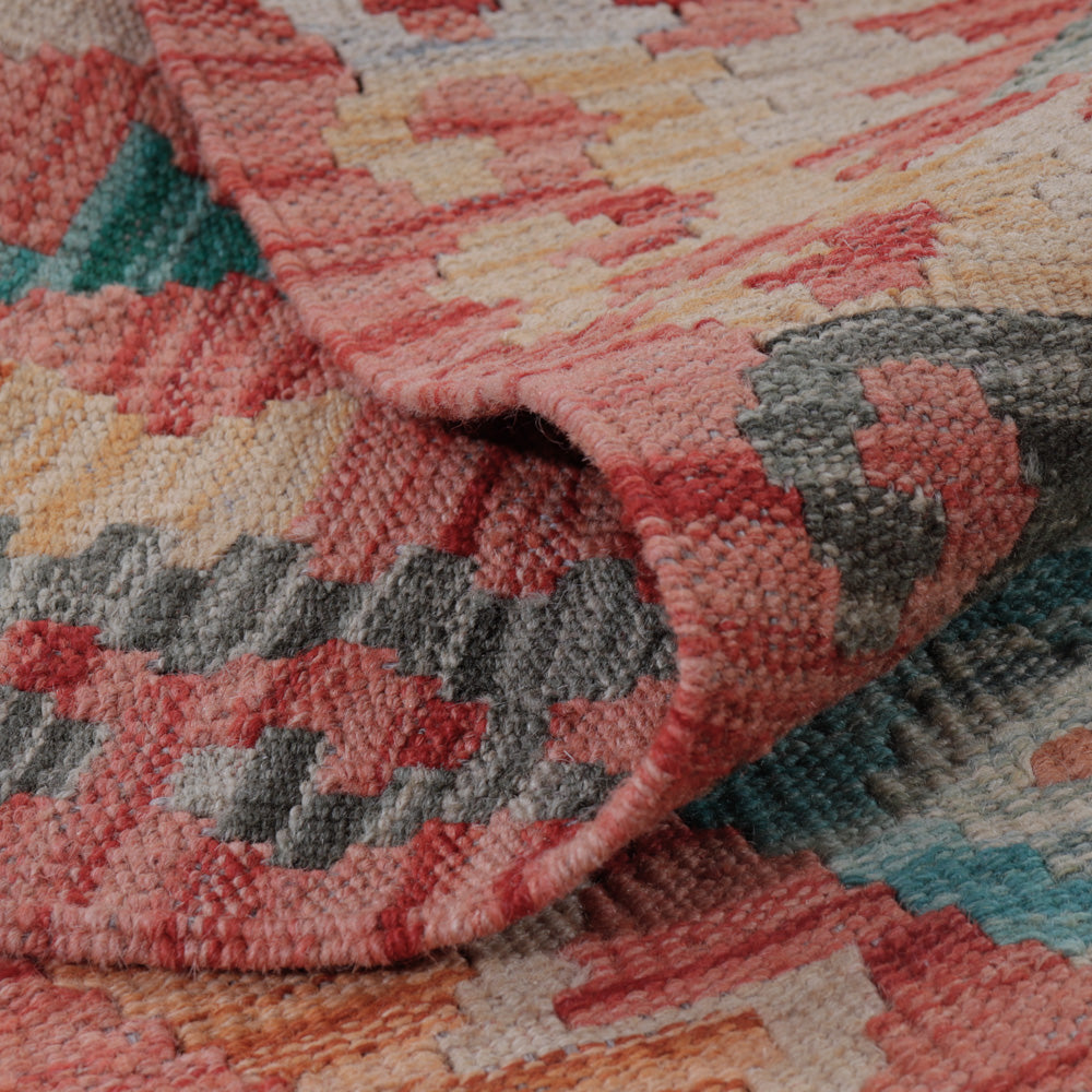 Dywan Kelim - Splash - 130 x 83 cm - wielokolorowy