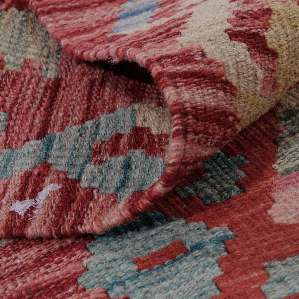 Kelim Teppich - Splash - 131 x 81 cm - mehrfarbig