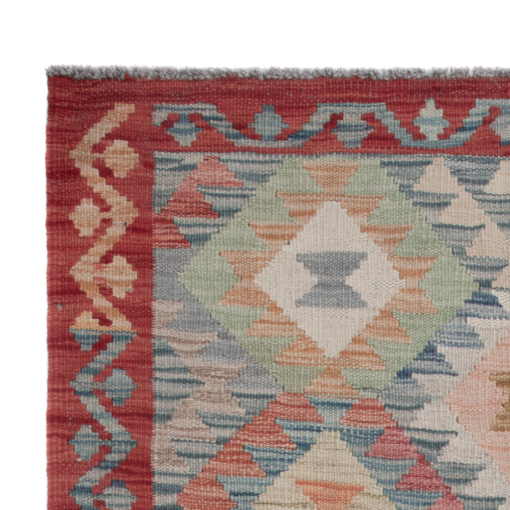 Dywan Kelim - Splash - 127 x 81 cm - wielokolorowy