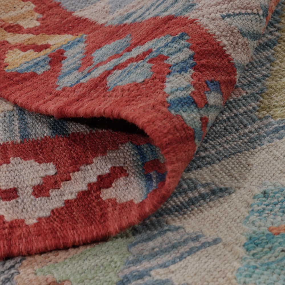 Dywan Kelim - Splash - 127 x 81 cm - wielokolorowy