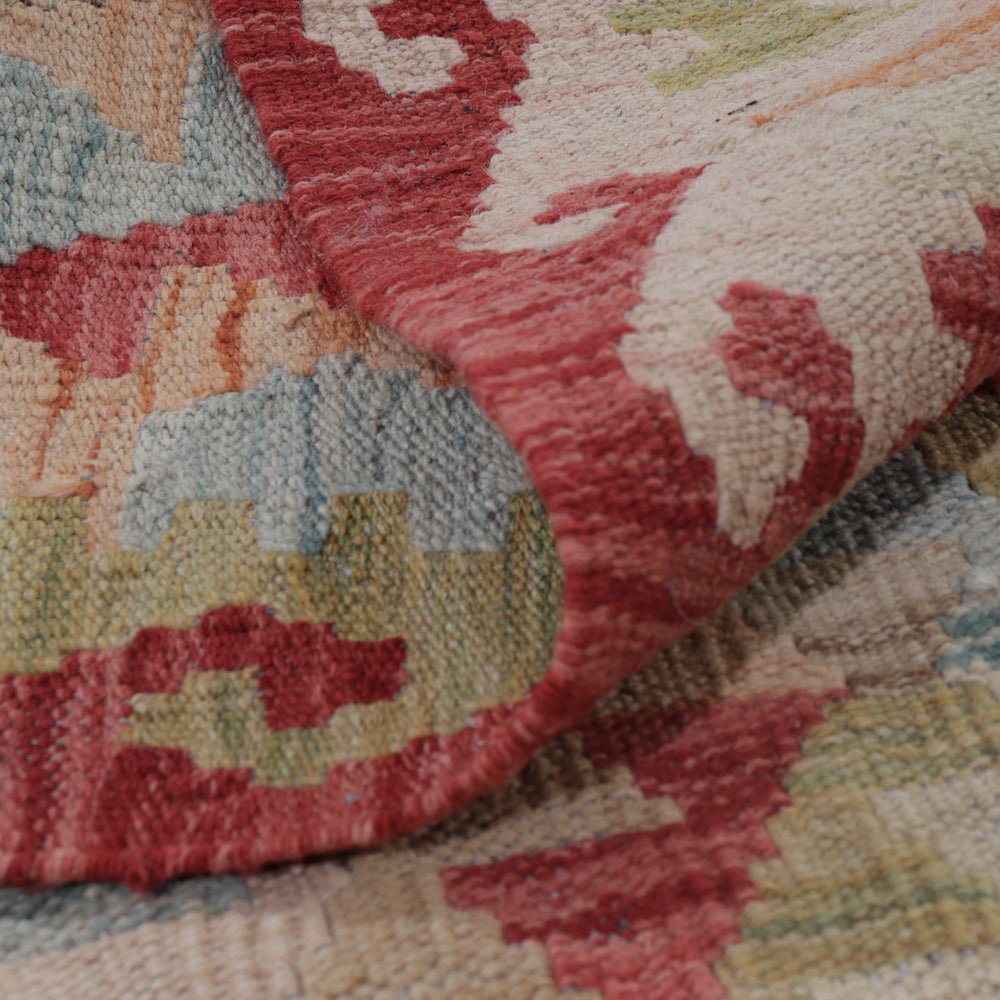 Dywan Kelim - Splash - 123 x 90 cm - wielokolorowy