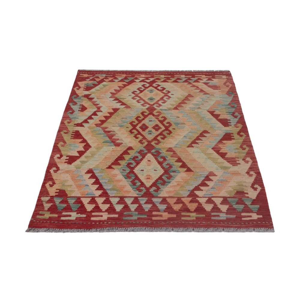 Dywan Kelim - Splash - 123 x 90 cm - wielokolorowy