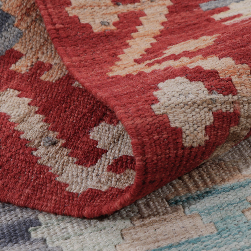 Dywan Kelim - Splash - 125 x 83 cm - wielokolorowy