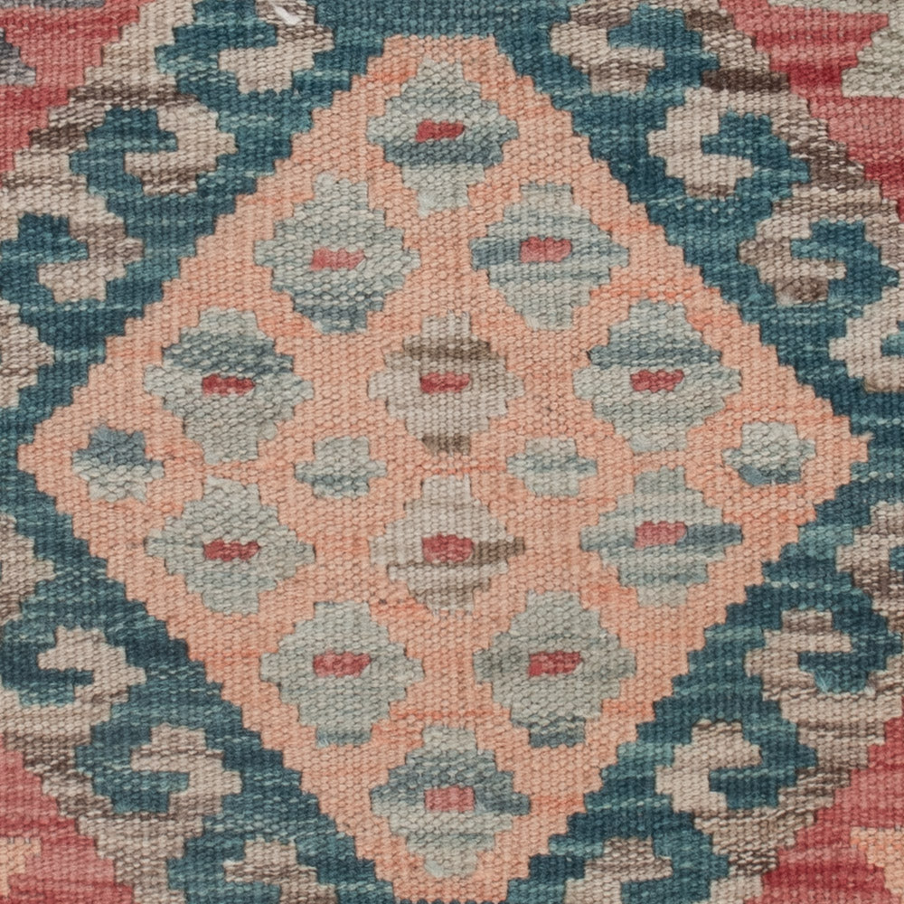 Dywan Kelim - Splash - 130 x 79 cm - wielokolorowy