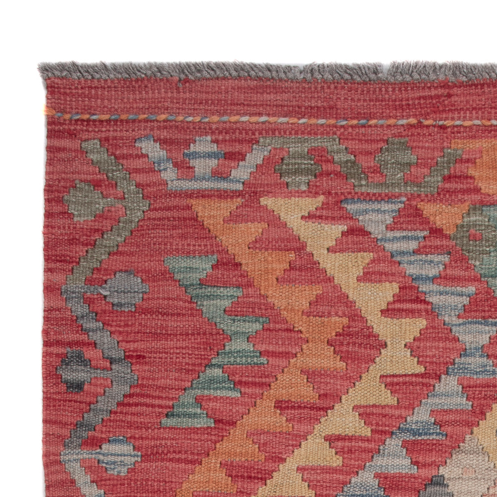 Dywan Kelim - Splash - 128 x 81 cm - wielokolorowy