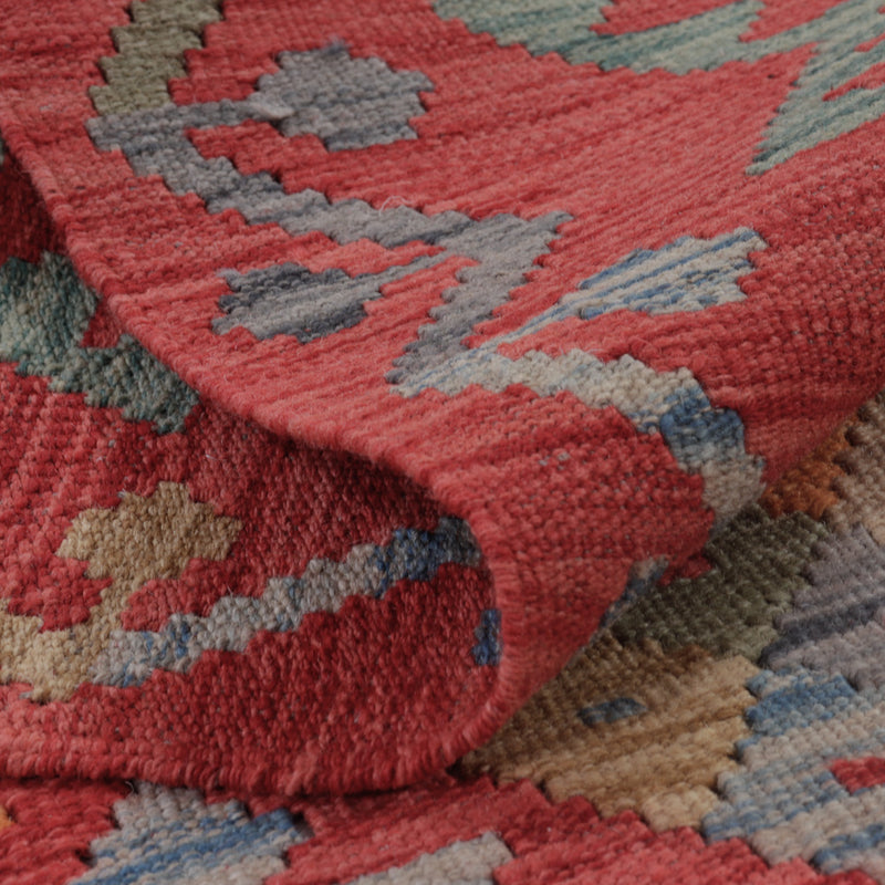 Dywan Kelim - Splash - 128 x 81 cm - wielokolorowy