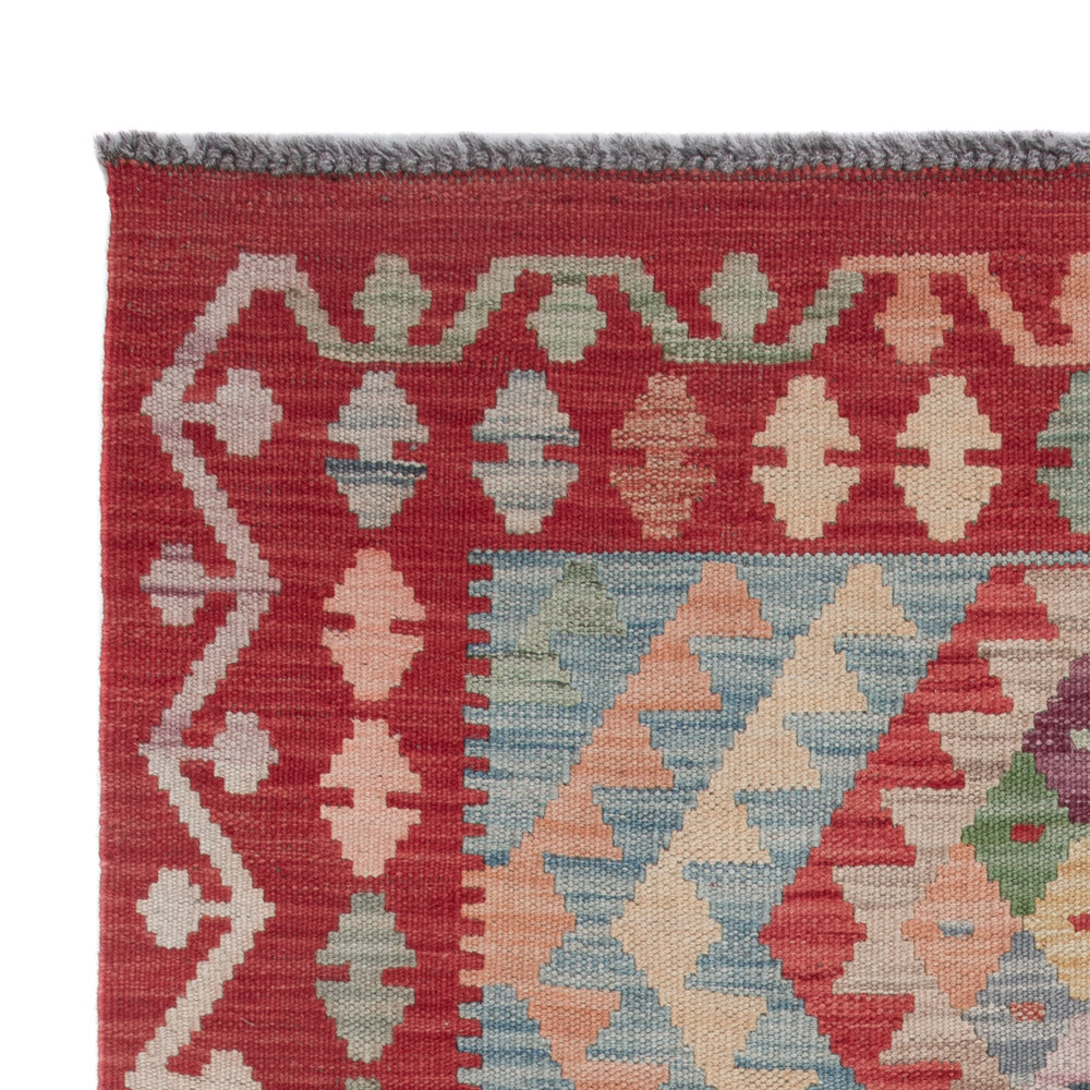 Dywan Kelim - Splash - 128 x 89 cm - wielokolorowy