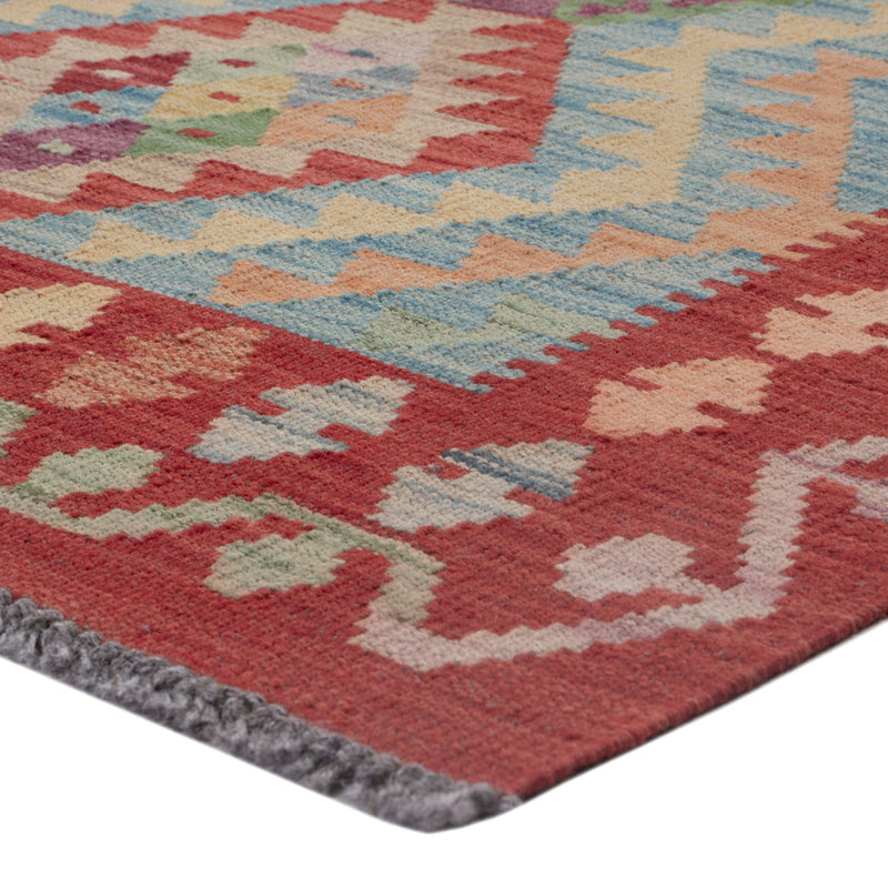 Dywan Kelim - Splash - 128 x 89 cm - wielokolorowy