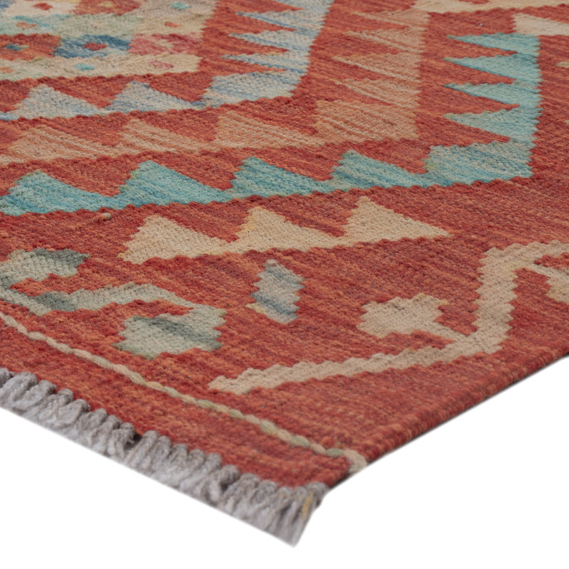 Kelim Teppich - Splash - 132 x 87 cm - mehrfarbig