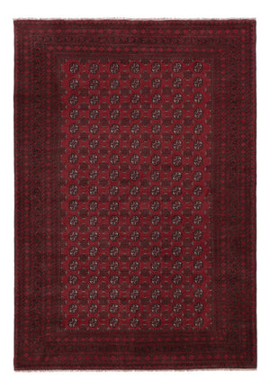 Afghan Teppich - Filpa - 288 x 198 cm - dunkelrot