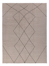 Berber Teppich - 345 x 247 cm - grau