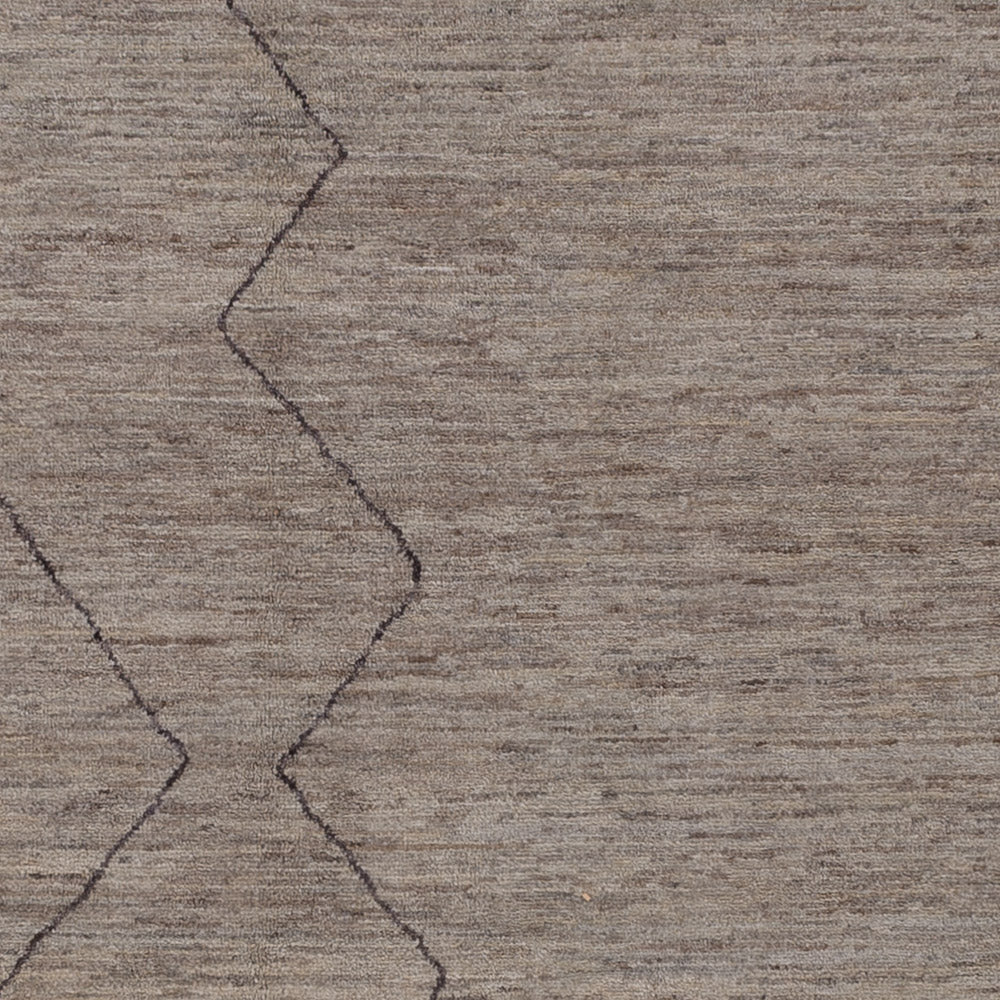 Dywan berberyjski - 347 x 256 cm - szary