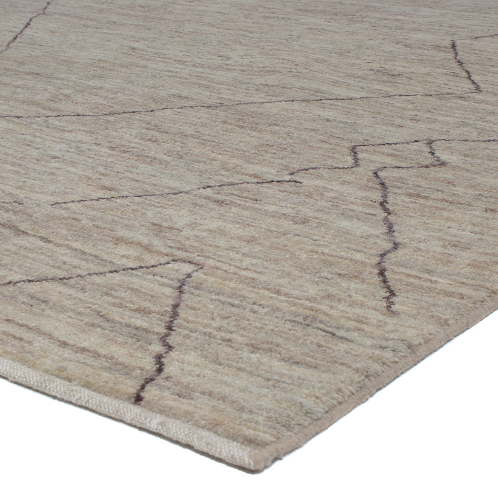 Dywan berberyjski - 347 x 256 cm - szary