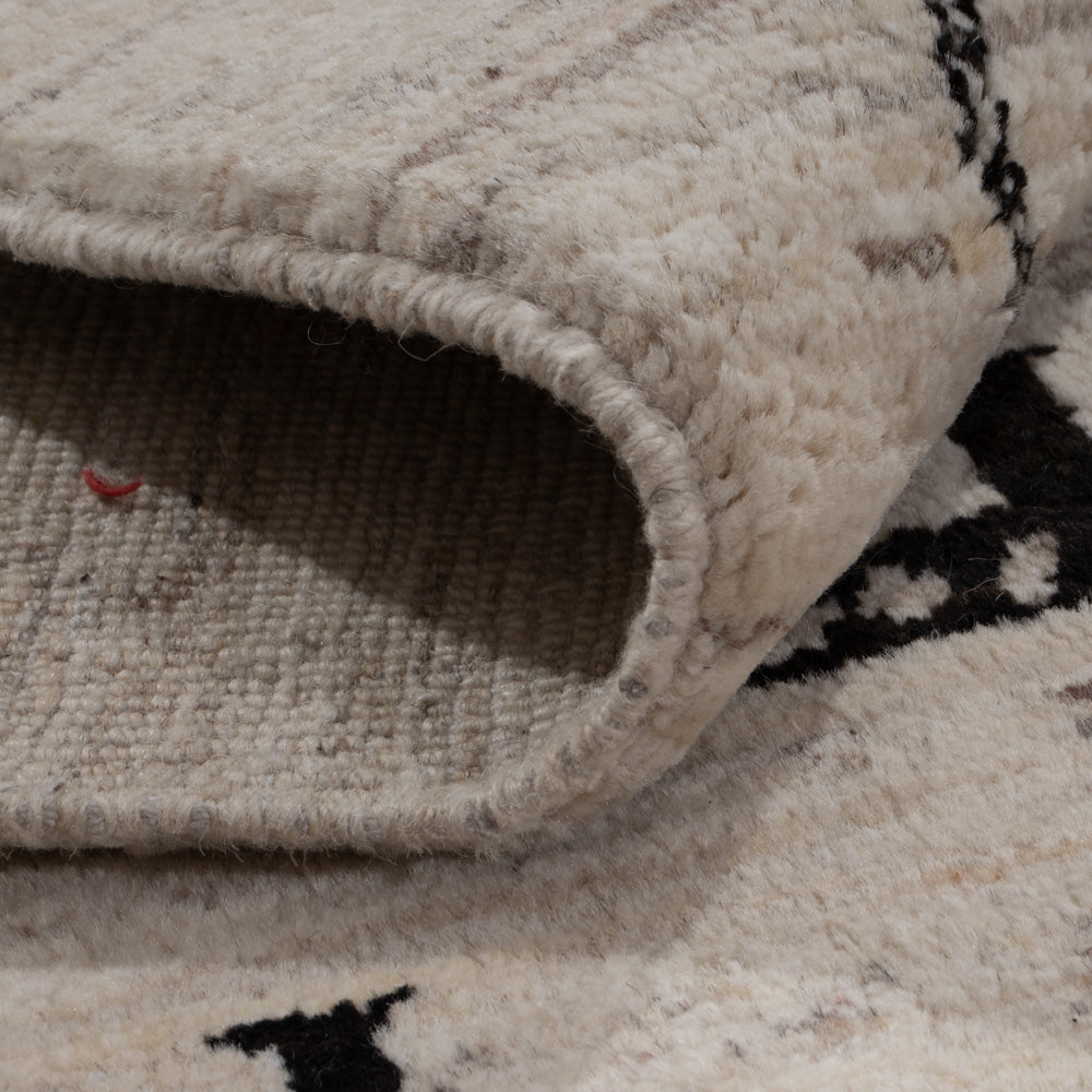 Dywan berberyjski - 240 x 173 cm - ciemnoszary