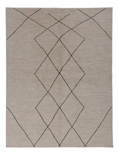 Dywan berberyjski 175x235cm - Dywan wełniany