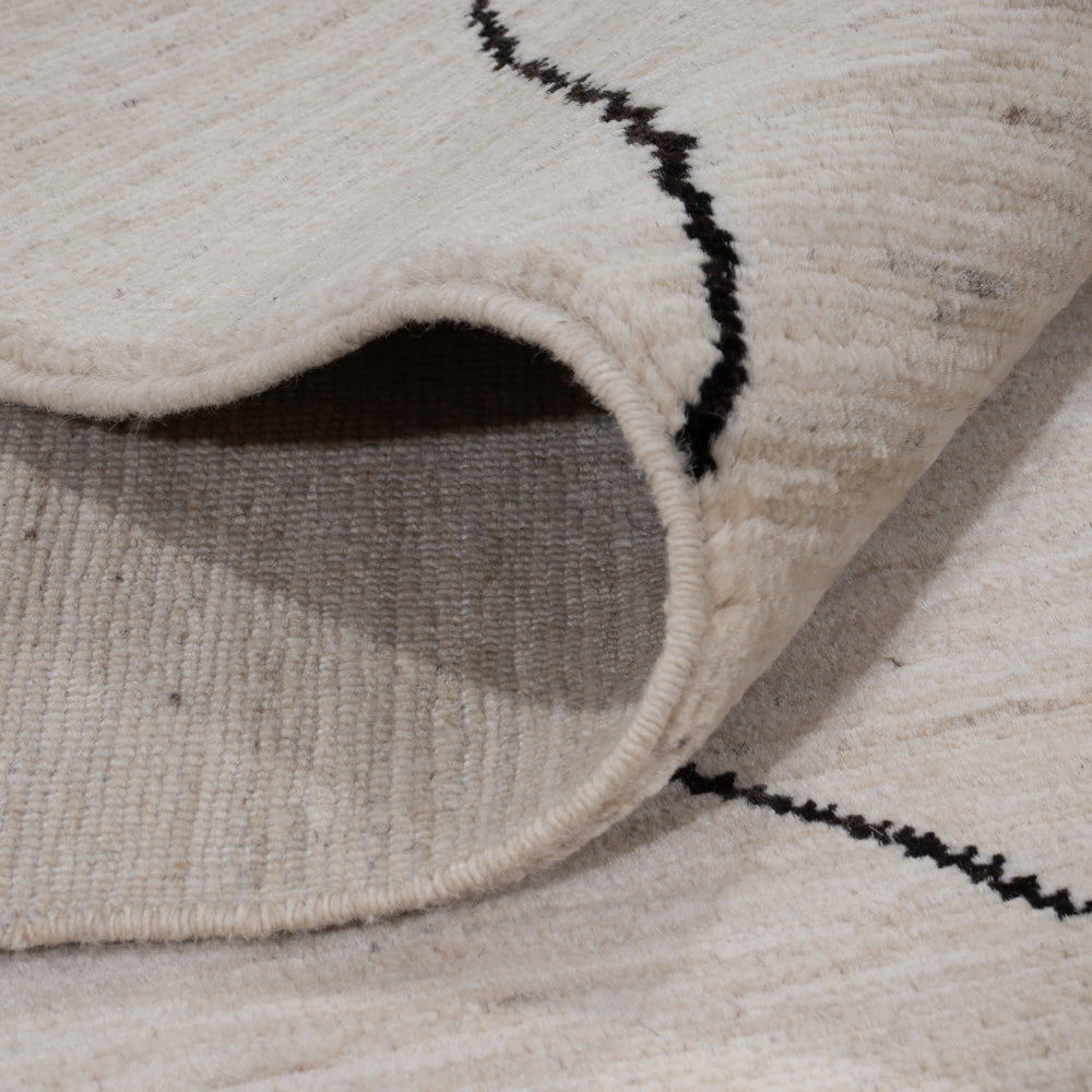 Dywan berberyjski - 235 x 175 cm - szary