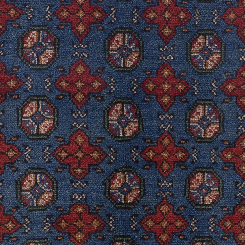 Afghan Teppich - Filpa - 201 x 150 cm - dunkelblau