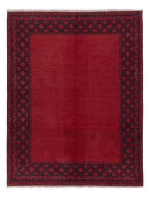 Afghan Teppich - Filpa - 200 x 150 cm - rot