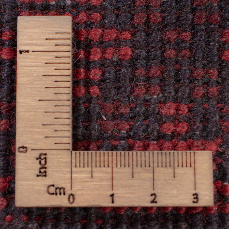 Afghan Teppich - Filpa - 199 x 149 cm - dunkelrot