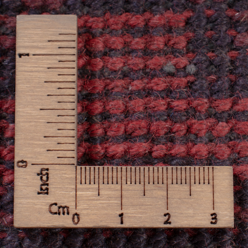 Afghan Teppich - Filpa - 198 x 142 cm - dunkelrot