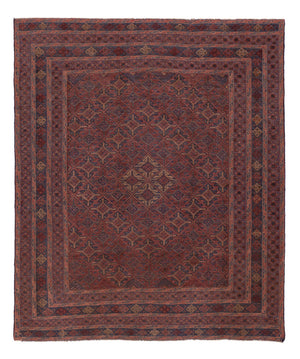 Kelim Teppich - Oriental - 190 x 157 cm - dunkelbeige