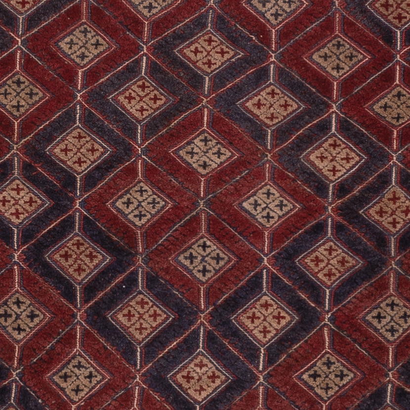 Läufer Kelim - Oriental - 186 x 158 cm - dunkelbeige