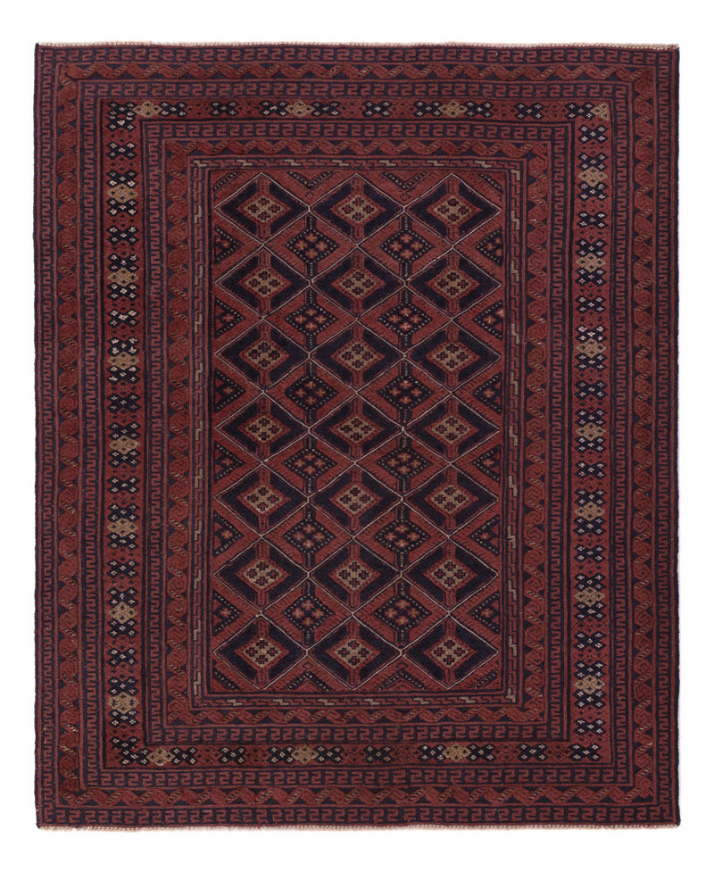 Läufer Kelim - Oriental - 189 x 156 cm - dunkelbeige