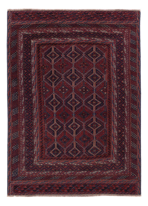 Kelim Teppich - Oriental - 194 x 144 cm - dunkelbeige