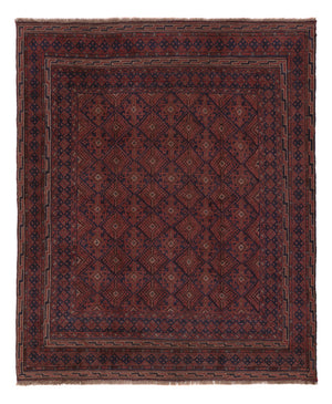 Kelim Teppich - Oriental - 179 x 151 cm - dunkelbeige