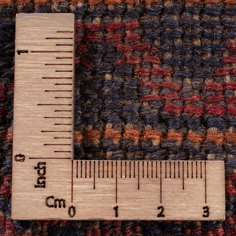 Dywan Kelim - Orientalny - 175 x 134 cm - ciemna czerwień