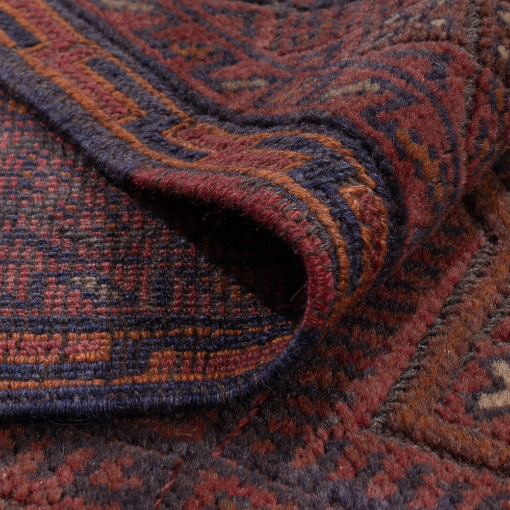 Läufer Kelim - Oriental - 188 x 156 cm - dunkelbeige