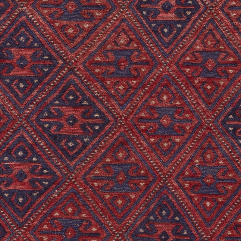 Kelim Teppich - Oriental - 194 x 159 cm - dunkelrot