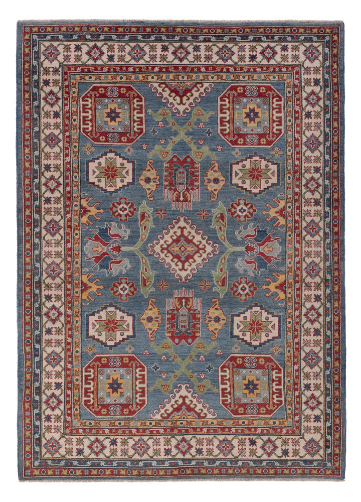 Ziegler Teppich - Kazak - 247 x 175 cm - blau