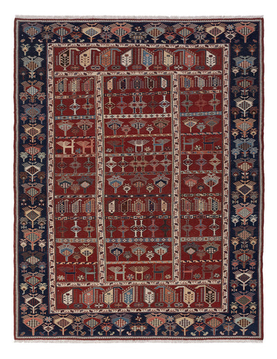 Kilim afgański Dywan 188x242cm