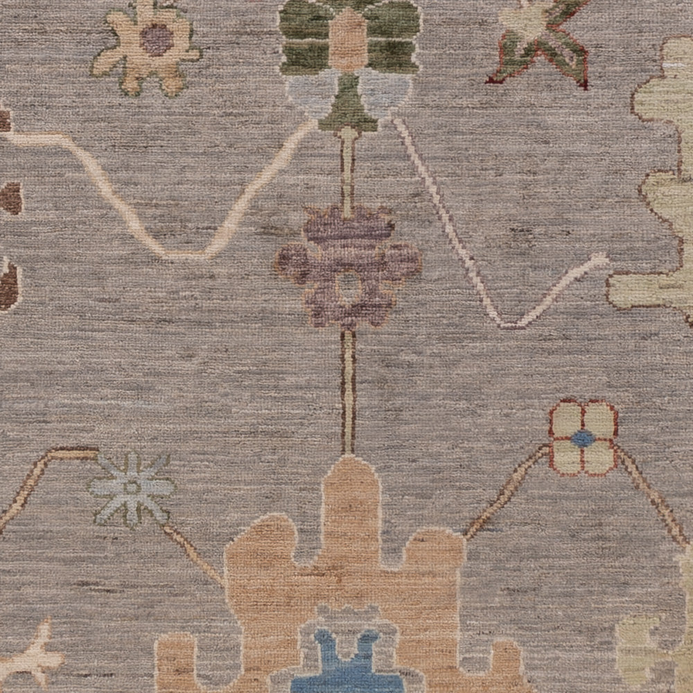 Ziegler Teppich - Usak - 236 x 170 cm - grau