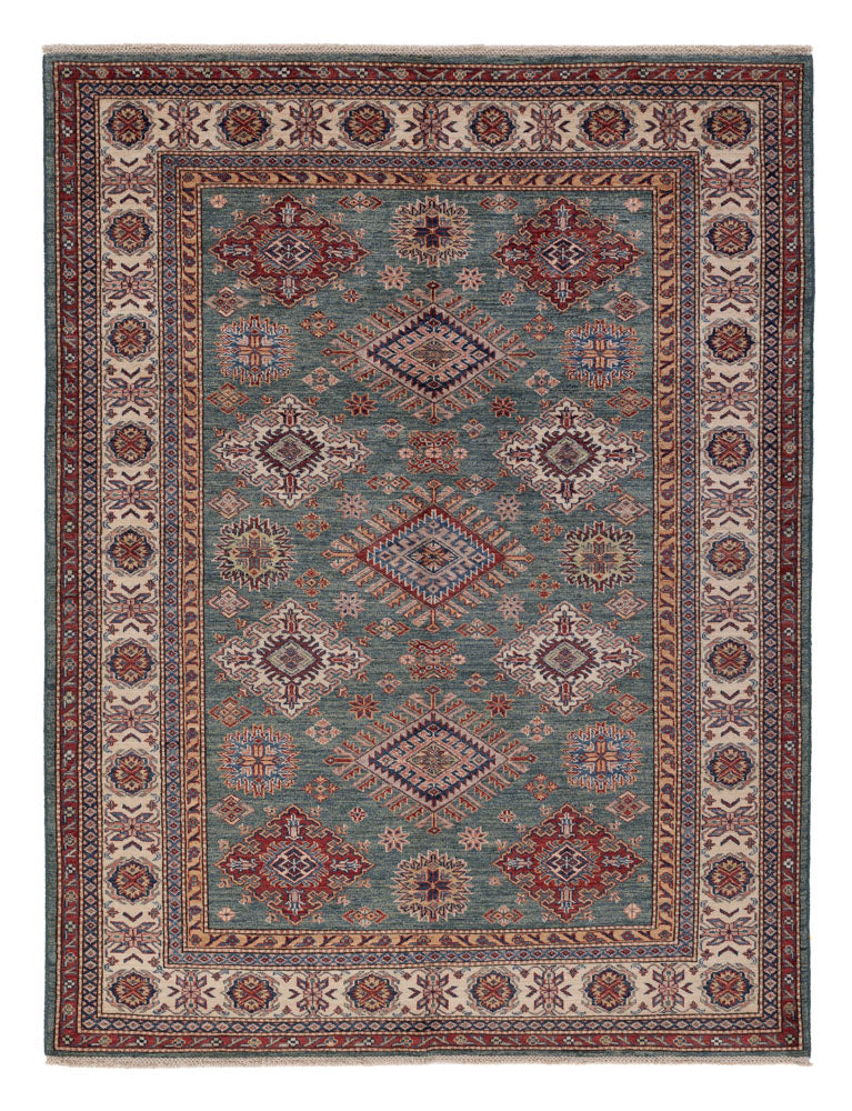Ziegler Teppich - Kazak - 230 x 175 cm - hellblau