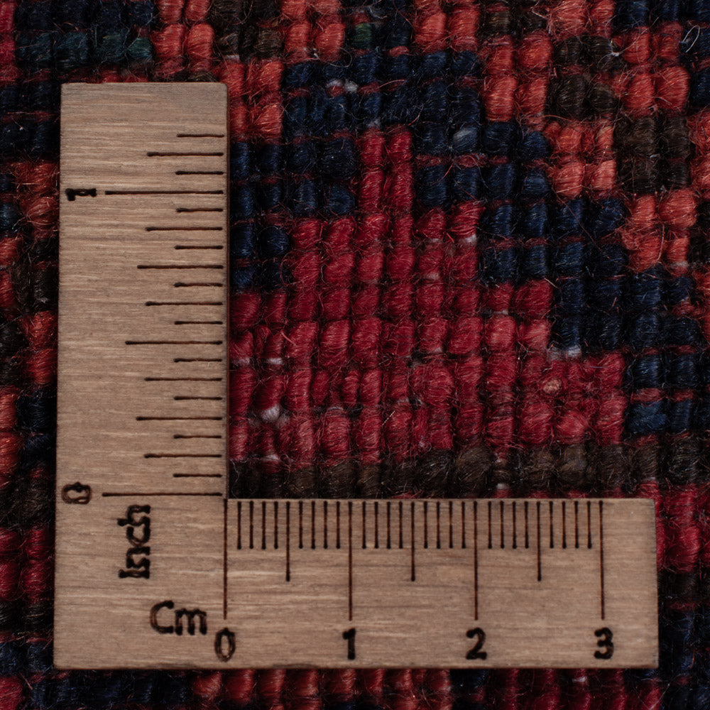 Dywan afgański - 202 x 155 cm - czerwony