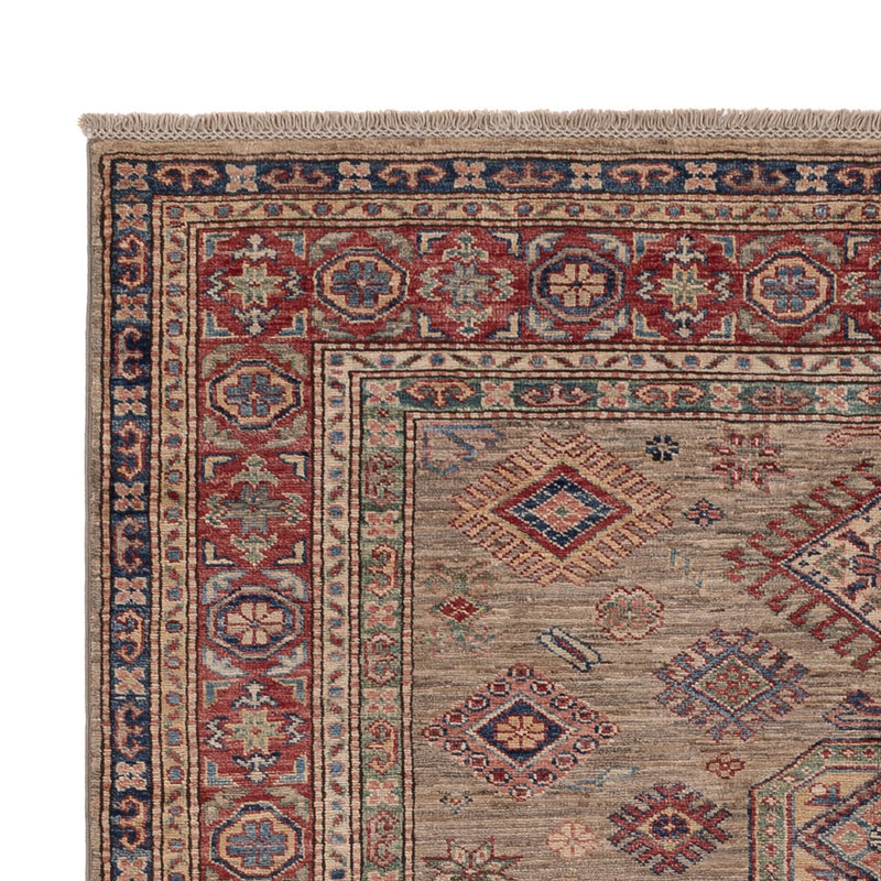 Ziegler Teppich - Kazak - 201 x 149 cm - dunkelbeige