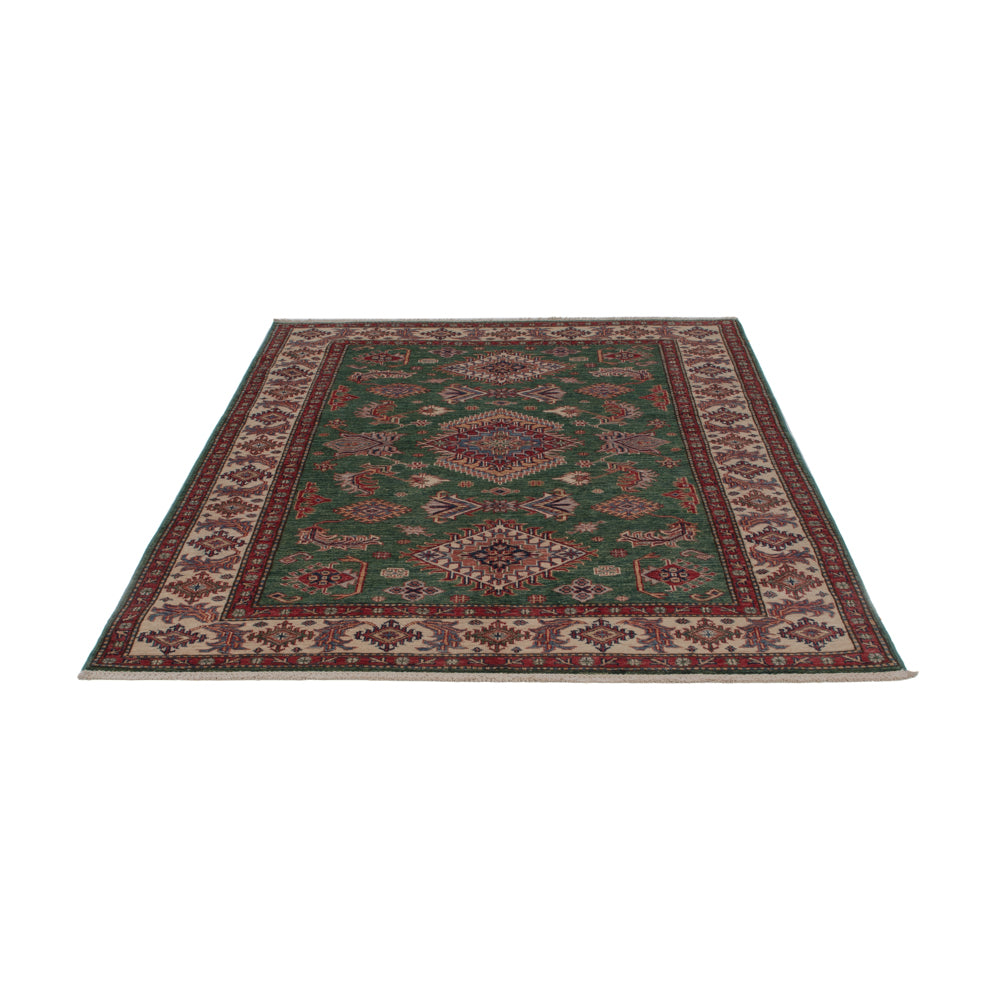 Ziegler Teppich - Kazak - 200 x 148 cm - grün