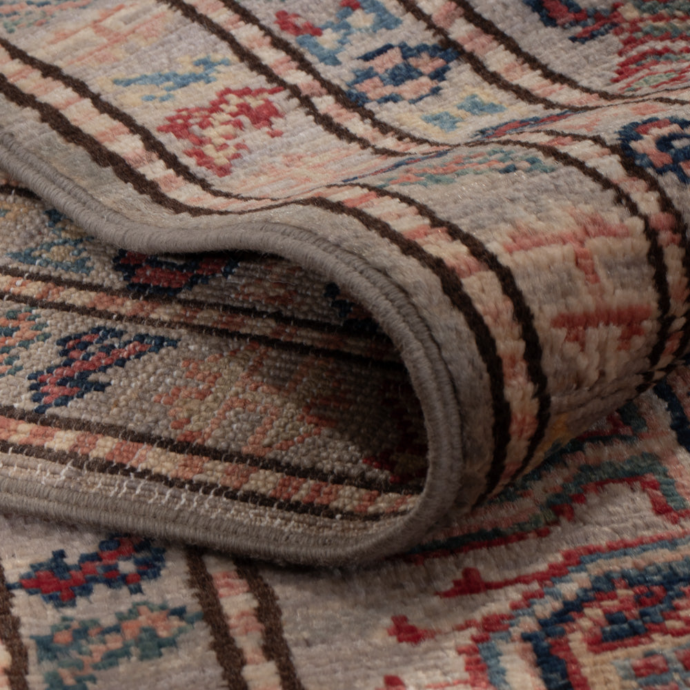 Dywan Ziegler - Kazak - 205 x 147 cm - ciemny beż