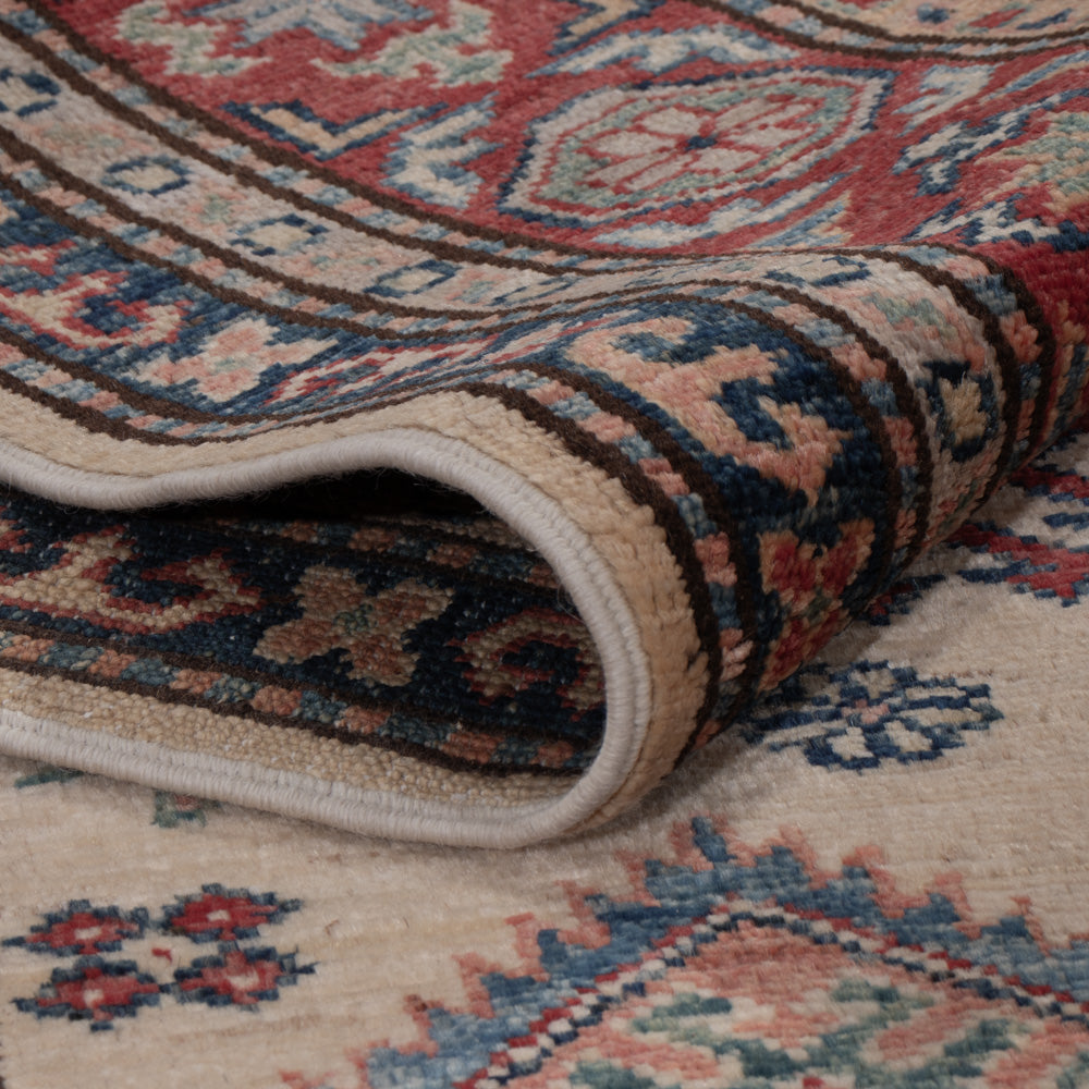 Dywan Ziegler - Kazak - 207 x 147 cm - ciemny beż