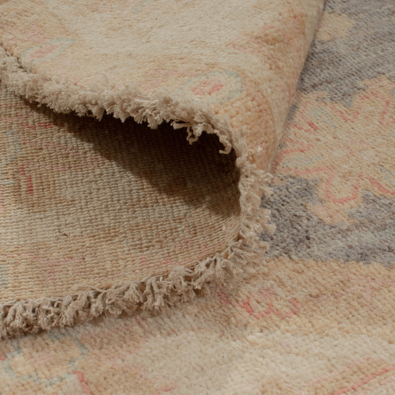 Ziegler Teppich rund  - 198 x 198 cm - blau