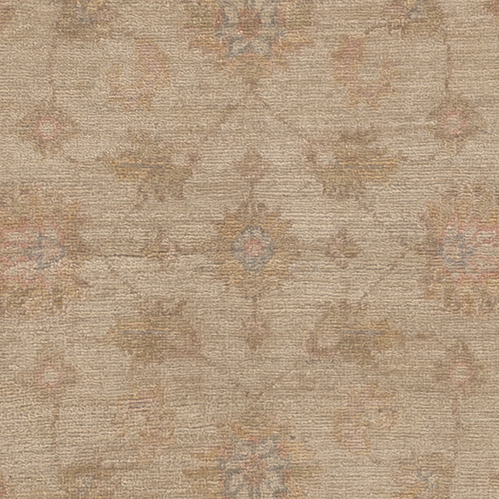 Ziegler Teppich rund  - 149 x 149 cm - hellbeige