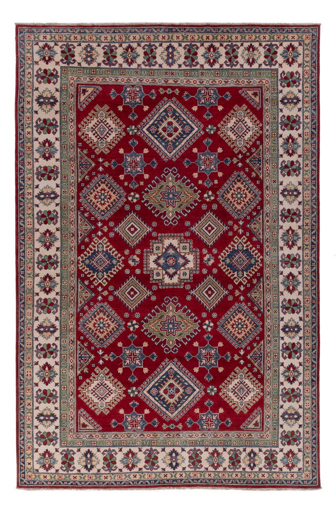 Ziegler Teppich - Kazak - 295 x 197 cm - rot