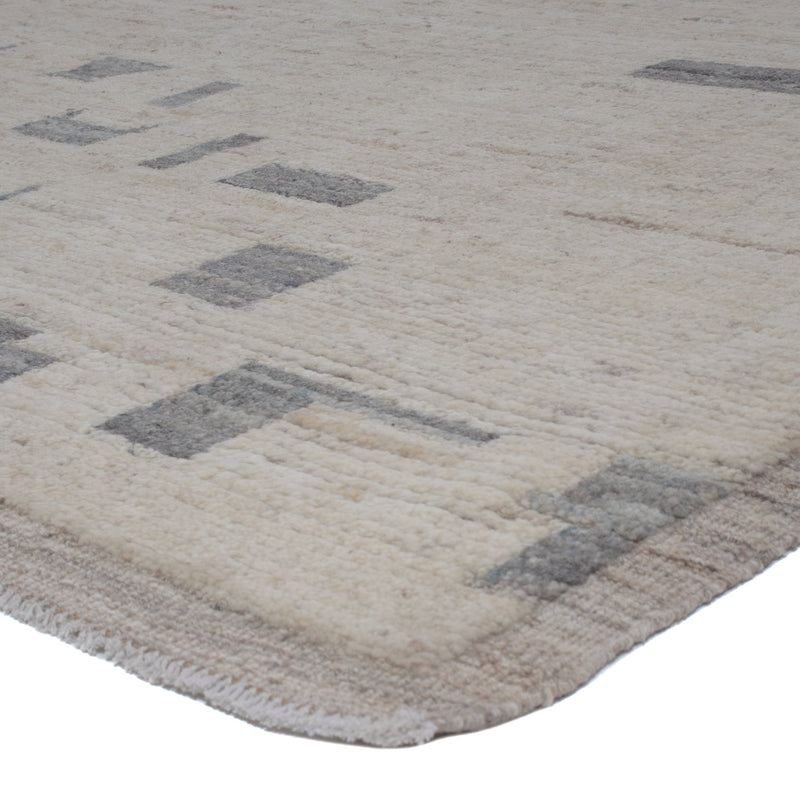 Dywan berberyjski - 286 x 202 cm - jasnoszary