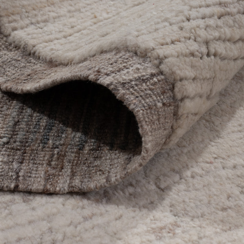 Dywan berberyjski - 286 x 202 cm - jasnoszary