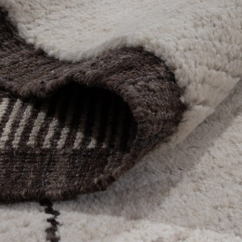 Dywan berberyjski - 293 x 202 cm - jasnoszary